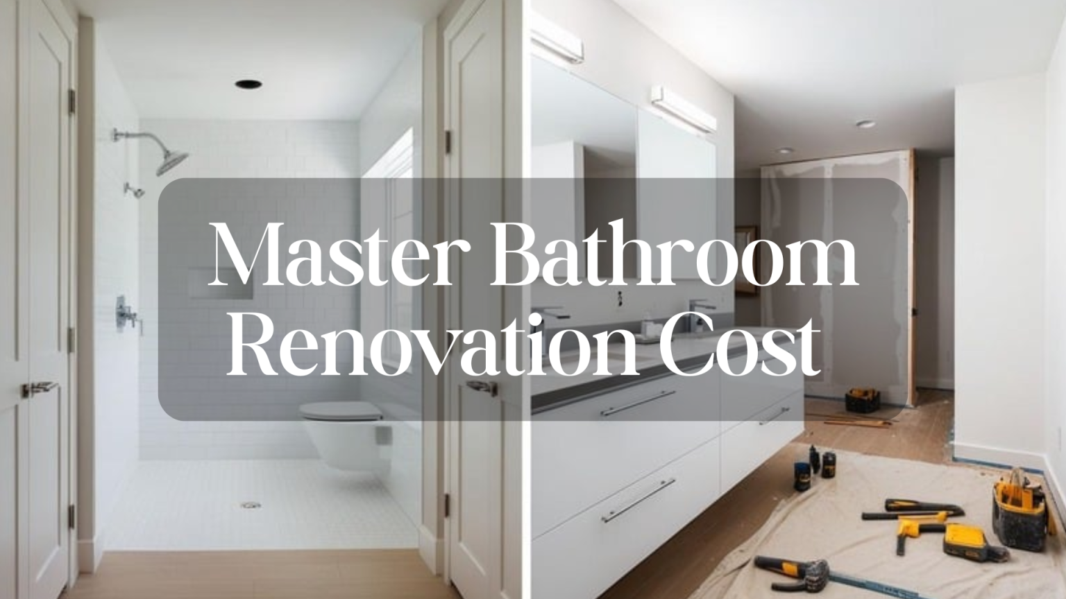 Master Bathroom Renovation Cost: What You'll Really Pay - A House in ...