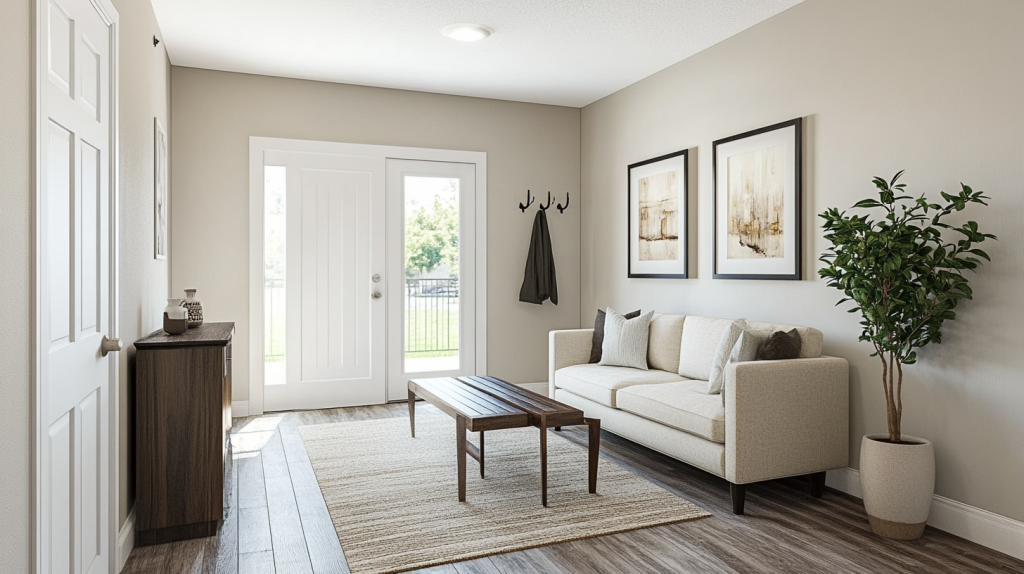 25 Smart Ways to Separate Your Entry from the Living Room - A House in ...