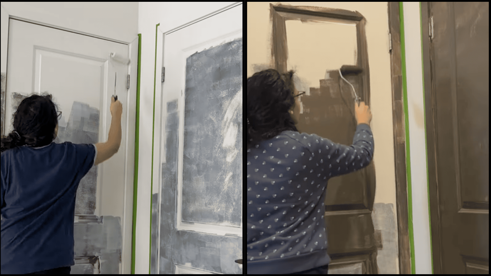 Apply Primer and First Coat of Paint