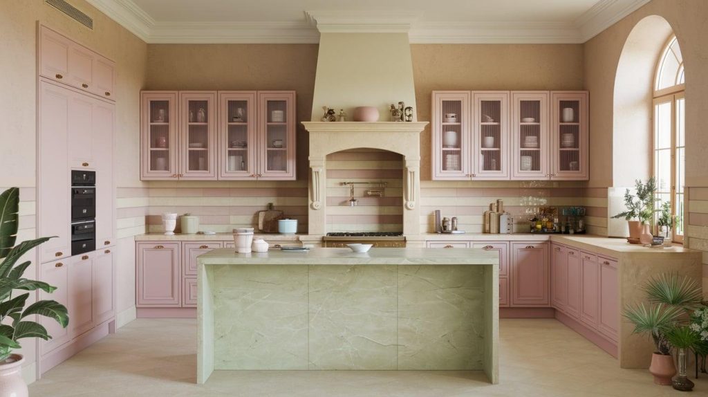 Combine Sandy Neutrals with Pastel Tones