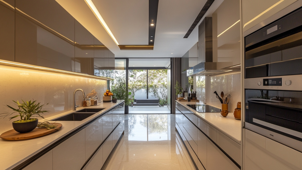 Double-Wall Galley Kitchen