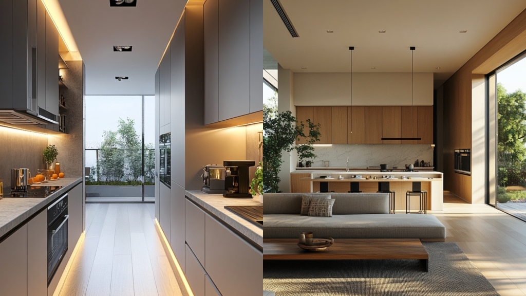 Galley Kitchen vs. Open Kitchen