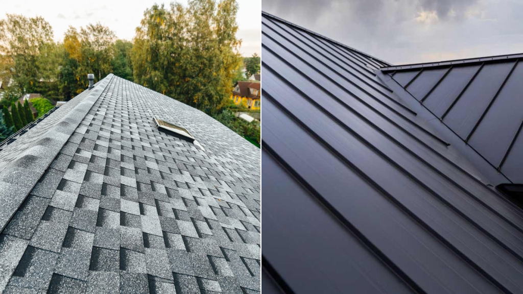 Metal Roof vs. Shingles: Know the Difference - A House in the Hills