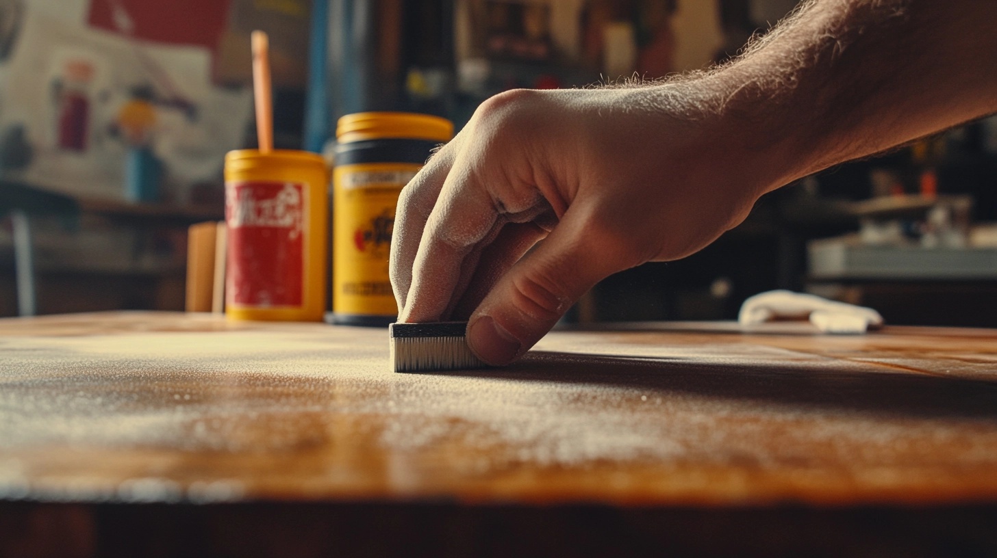 Step 4- Dry, Sand, and Repeat