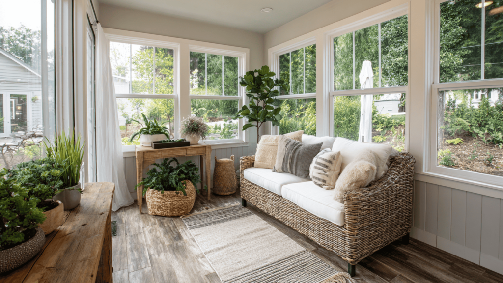 3-Season Relaxing Sunroom