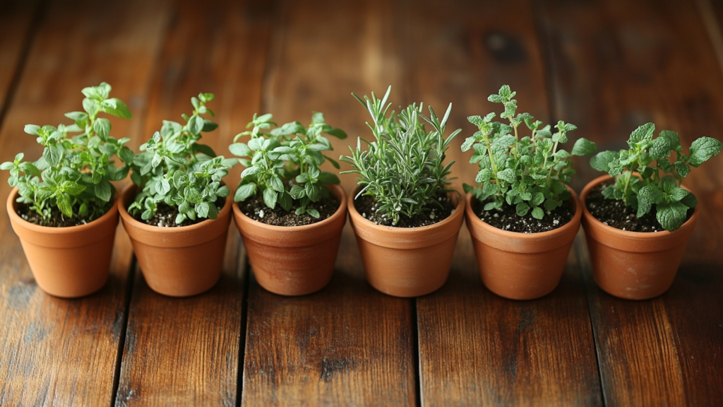 DIY Herb Garden Centerpiece