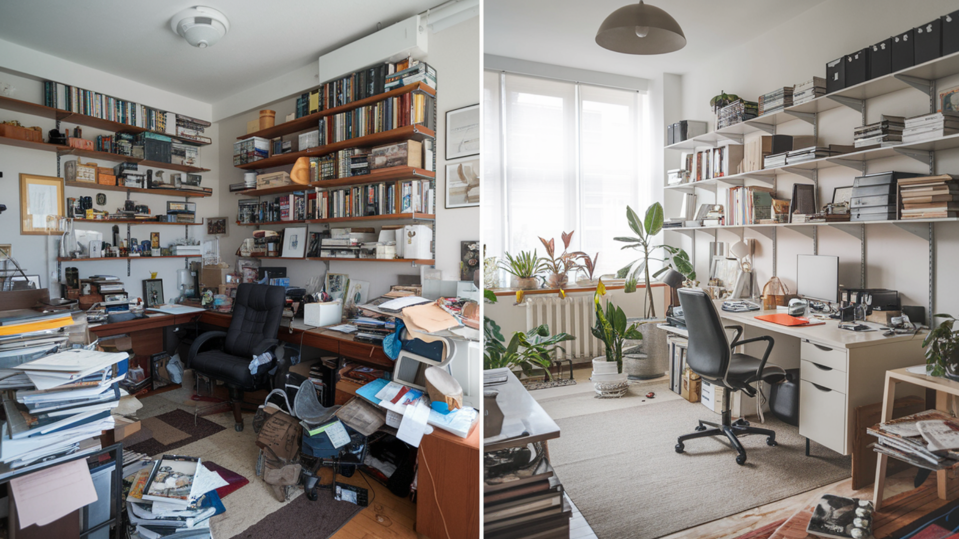 Decluttering Checklist for a Home Office