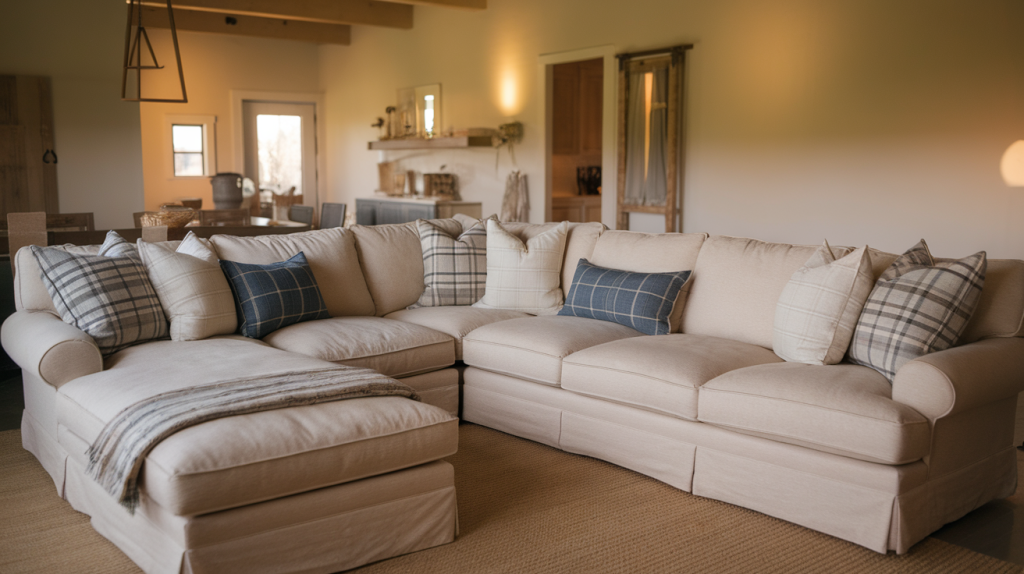 Farmhouse-style Sectional