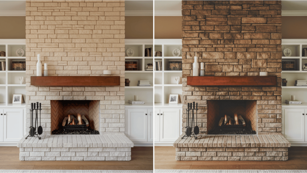 Faux Stone Veneer Update