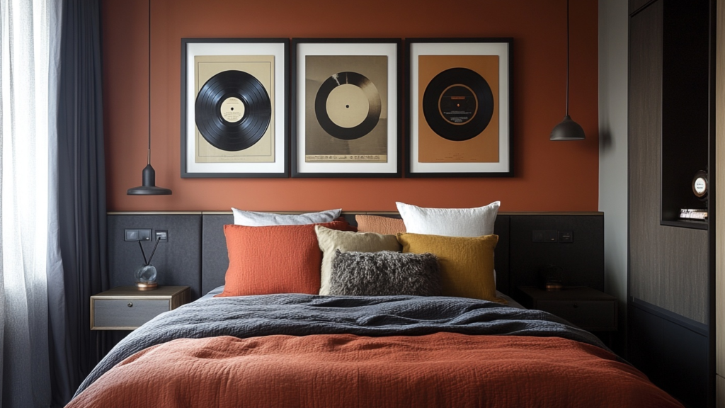 Framed Vinyl Records or Album Covers