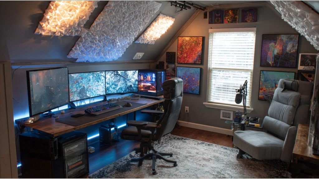 Gaming and Streaming Room