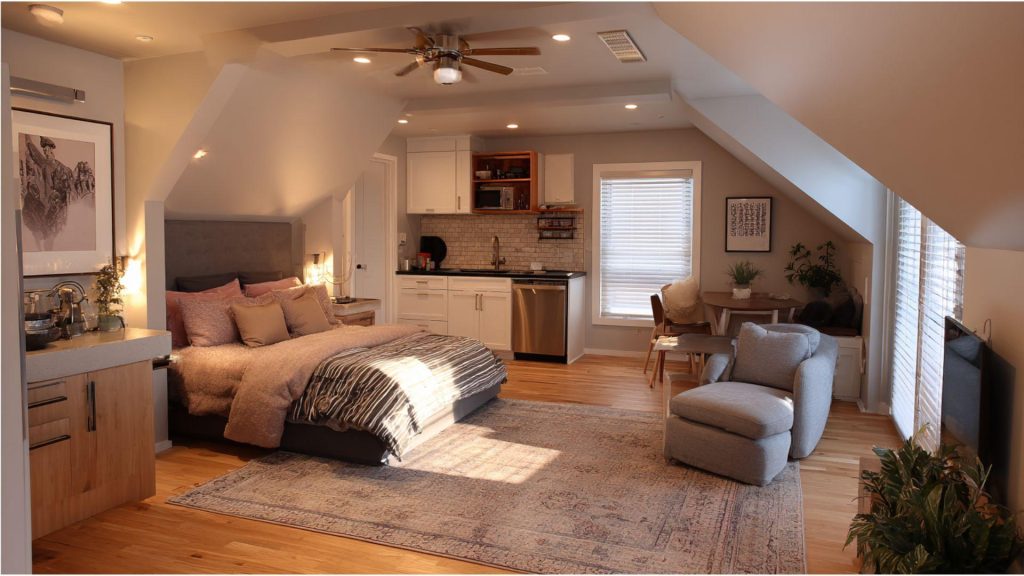 Guest Suite With Kitchenette