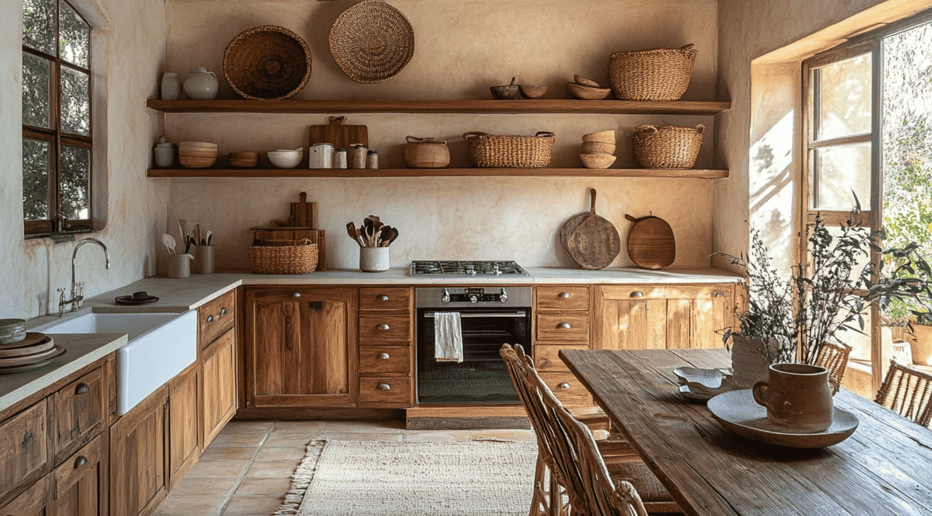 Handwoven Spanish Baskets