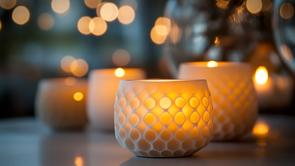 Honeycomb Candle Holders