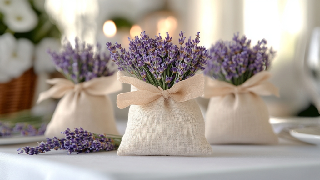 Lavender Sachets for Each Guest