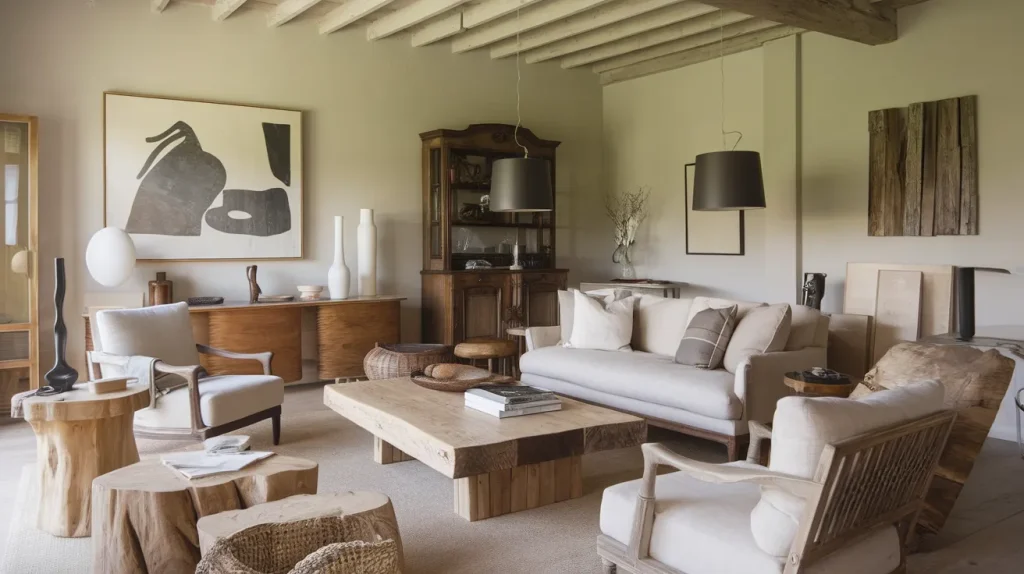 Mix of Vintage and Modern
