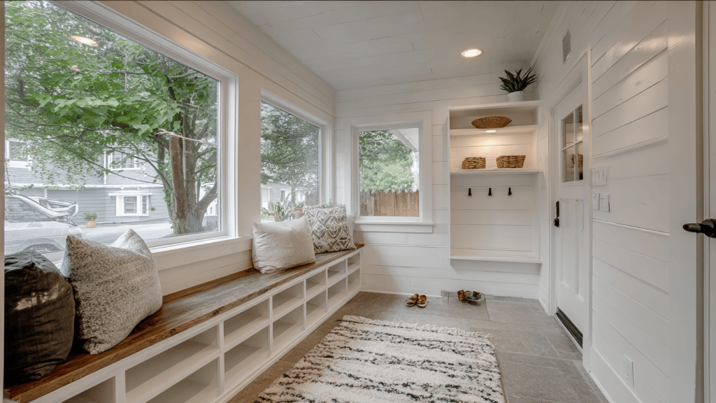 Mudroom and Storage Zone