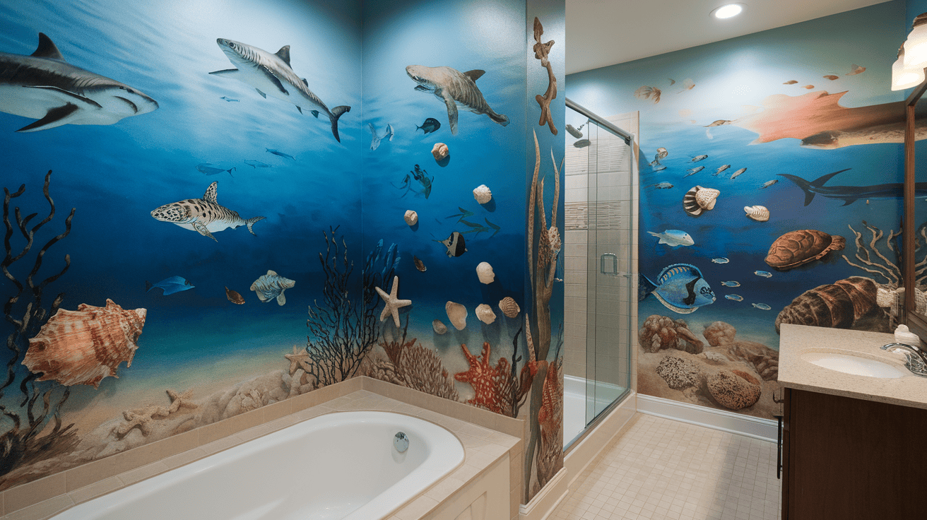 Ocean-Inspired Walls