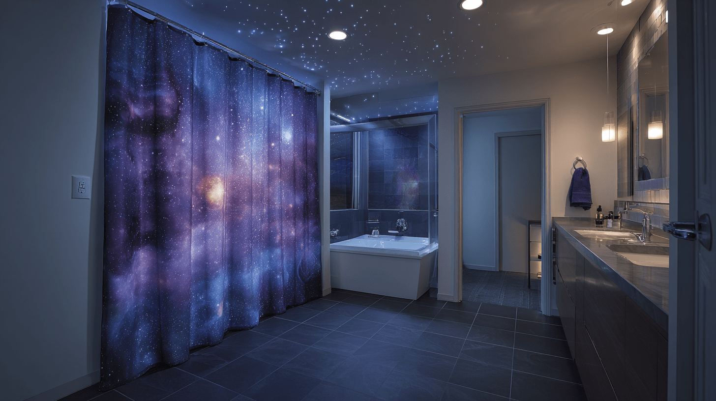 Space-Themed Bathroom