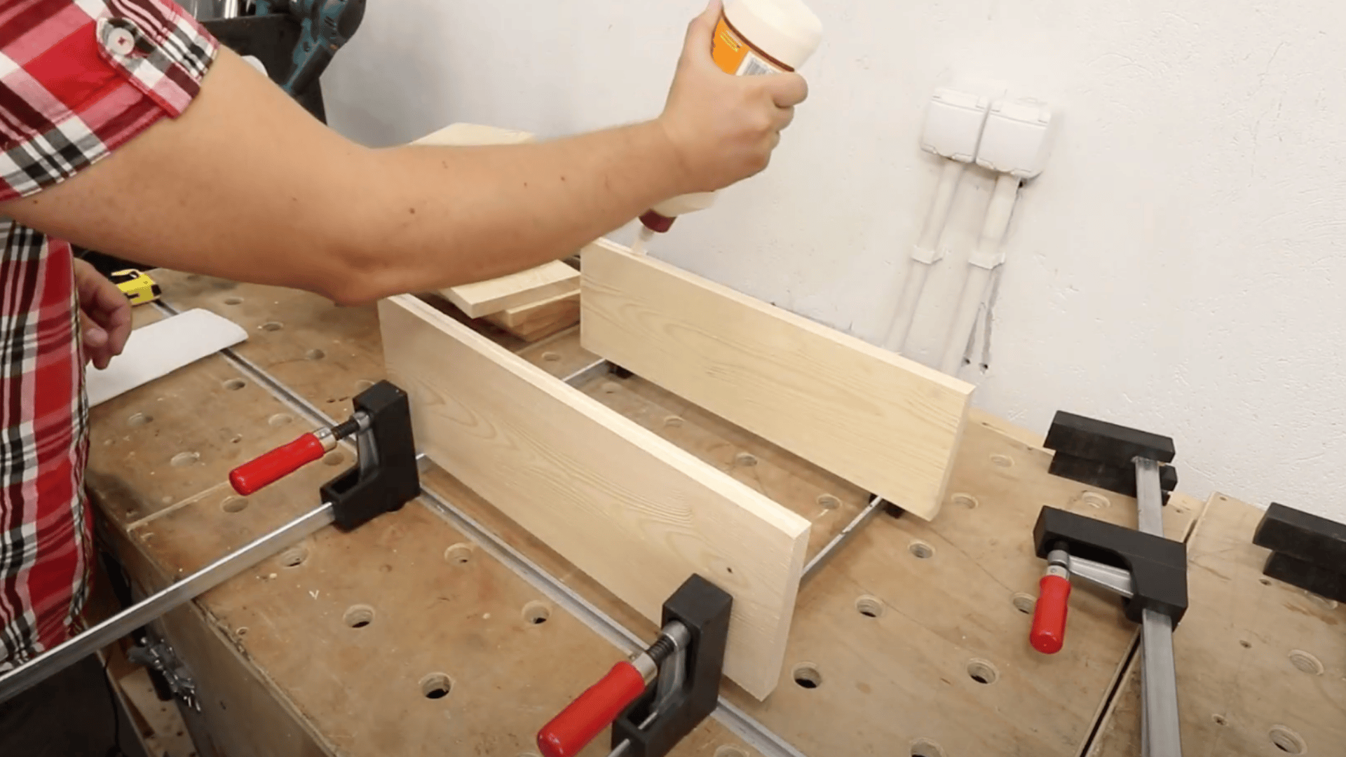 Step 1: Prepare and Glue the Panels