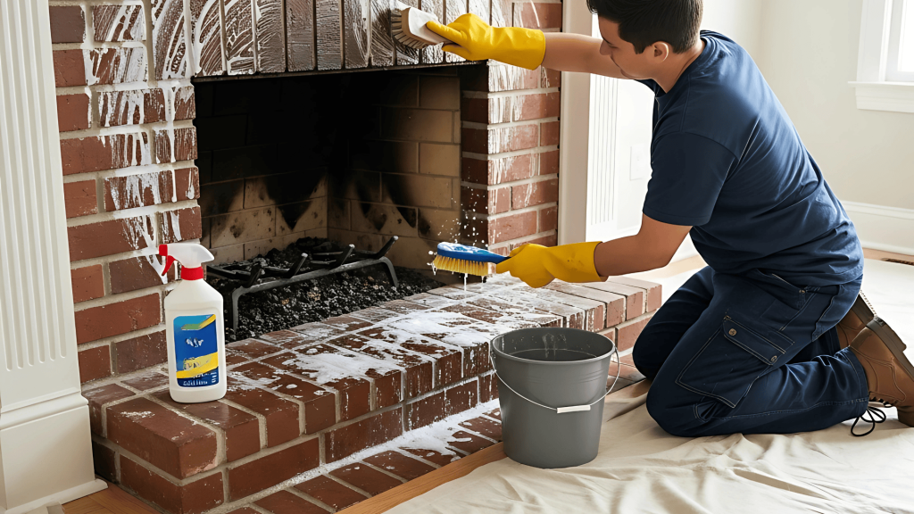 Prepare the Area and Clean the Brick