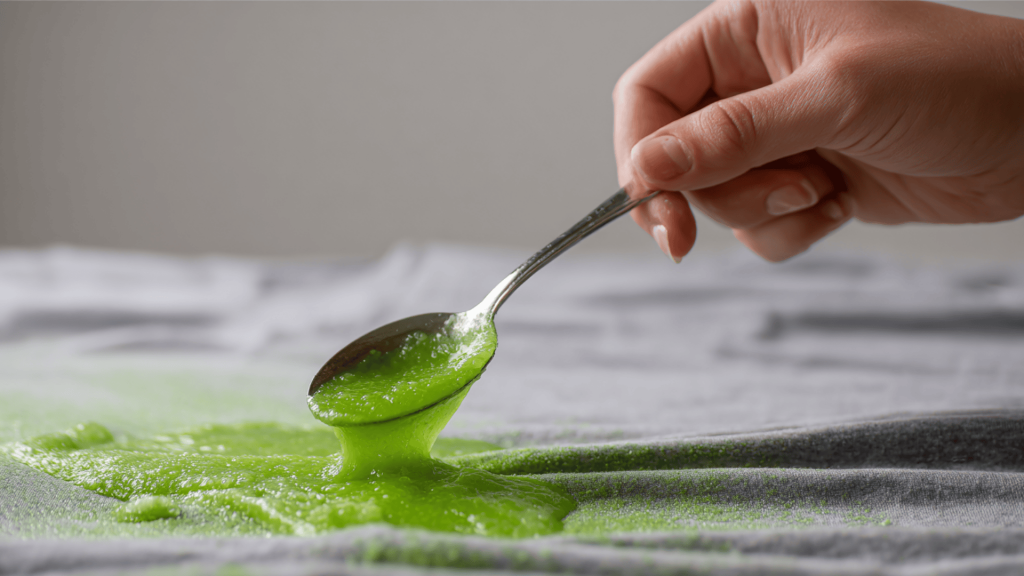 Scrape Off Excess Slime