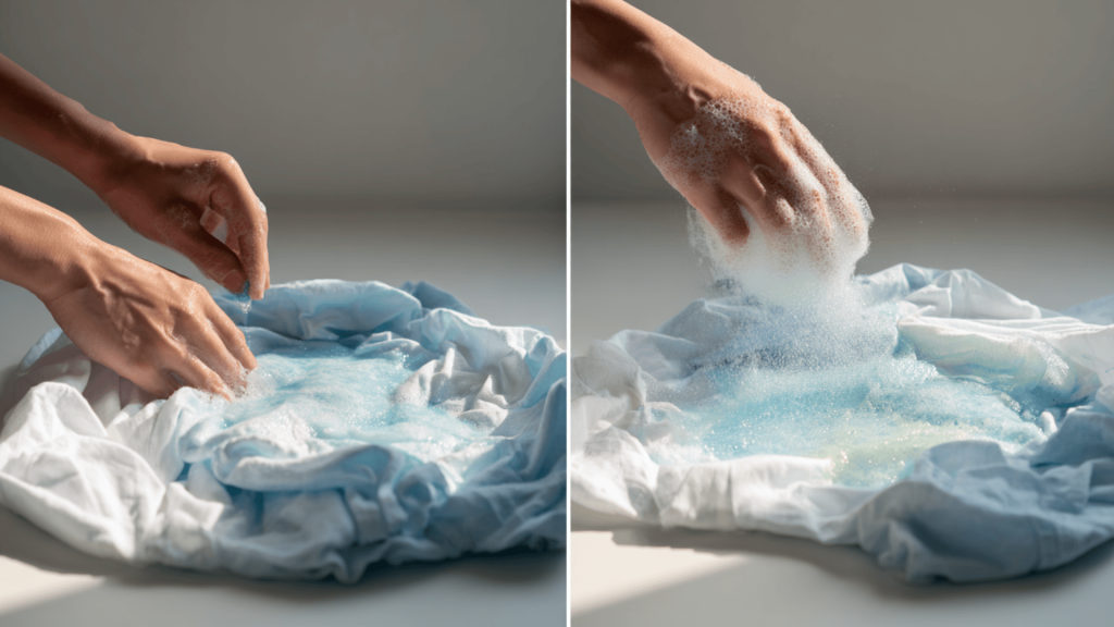 Pretreat with Soap or Detergent