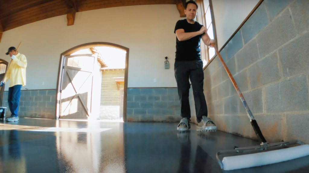 Applying Urethane Sealer