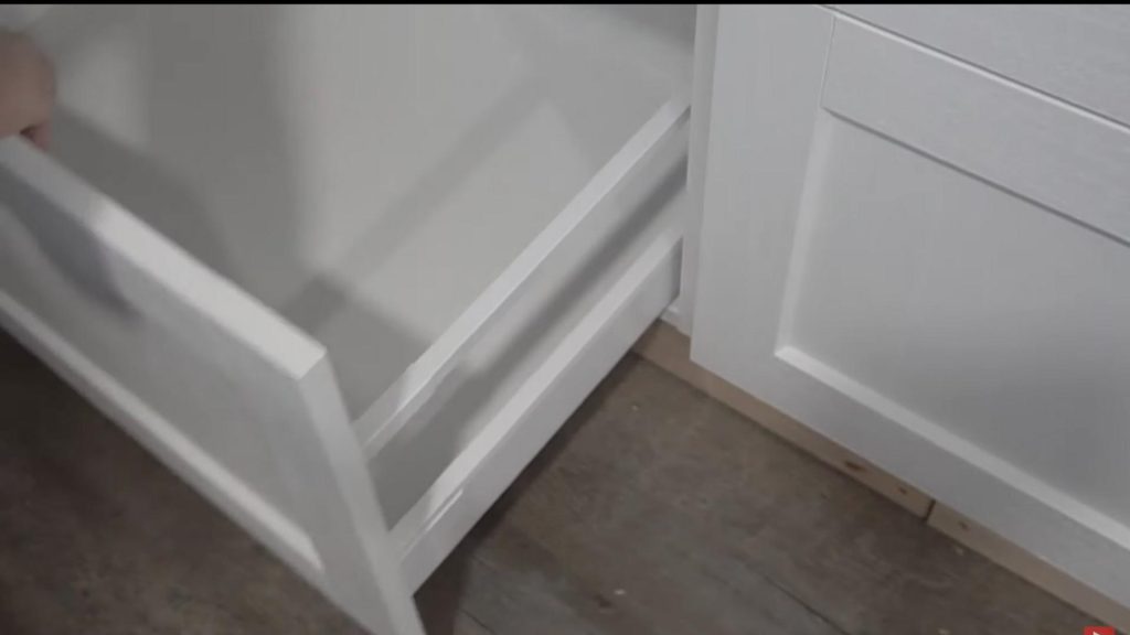 Install Drawer Fronts and Reuse Hardware
