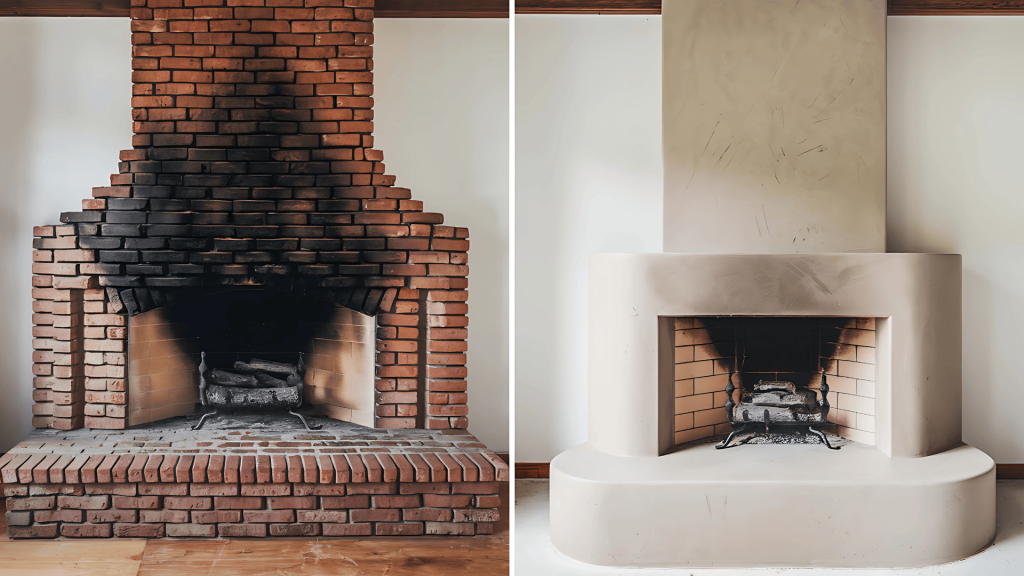 Stucco Over Brick Makeover