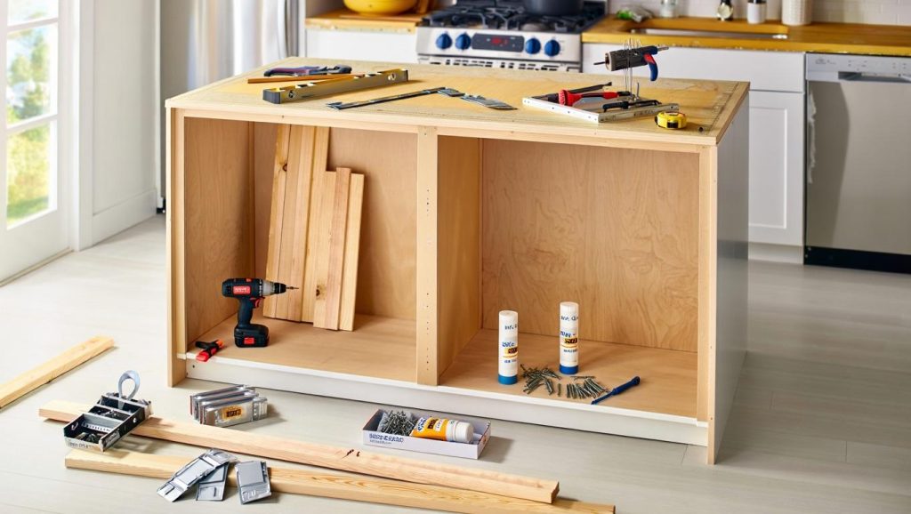 Tools & Materials Required to Build Your Kitchen Island
