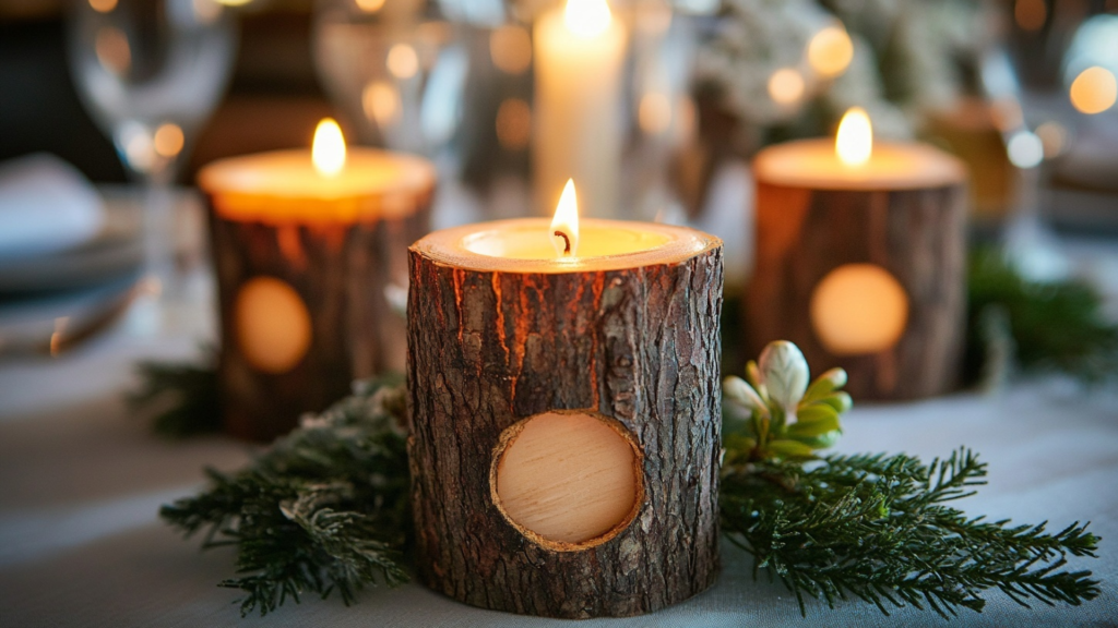 Tree Branch Candle Holders