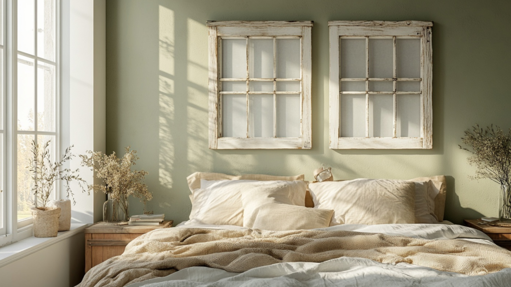 Vintage or Salvaged Window Frames