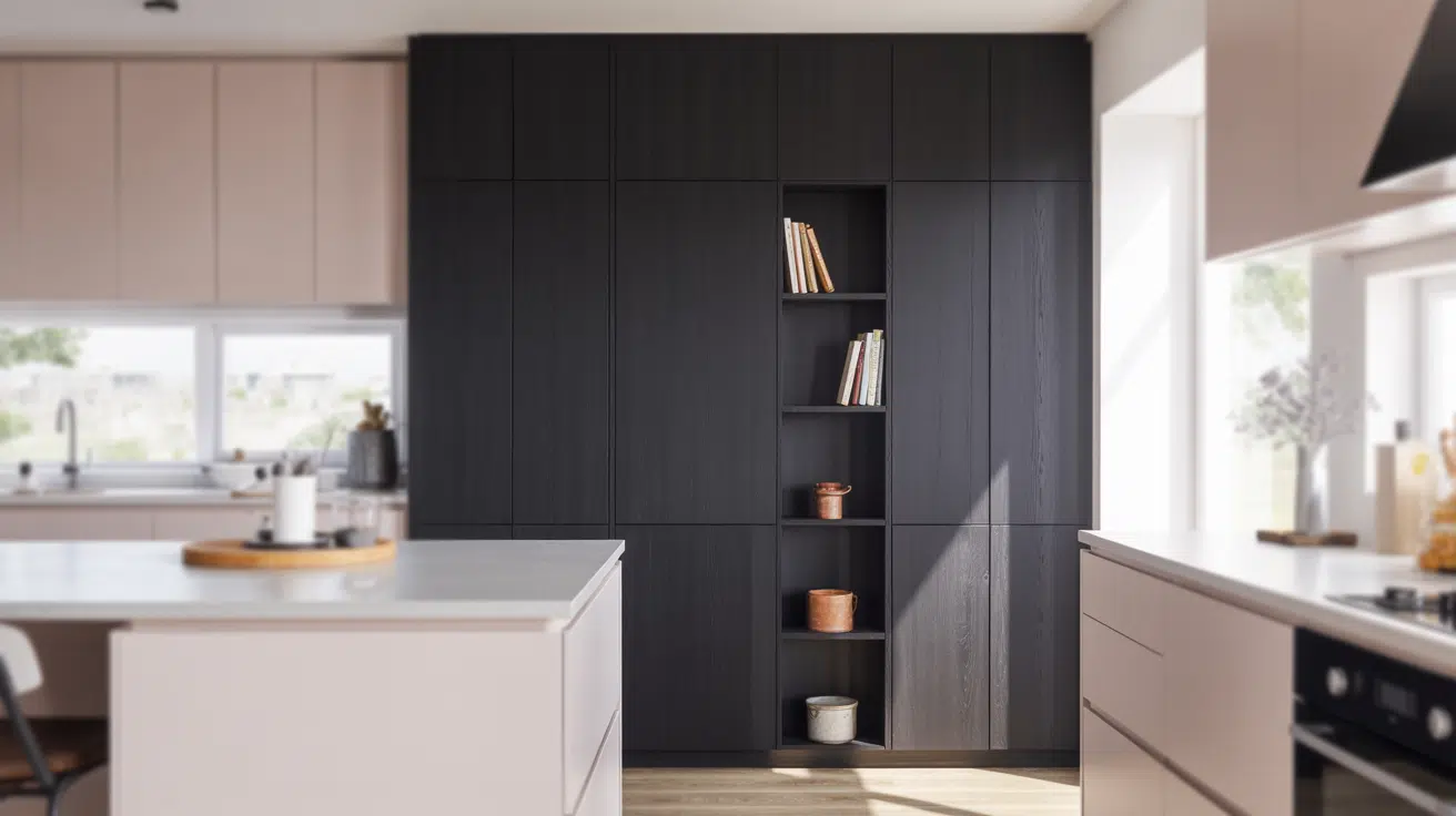 black-pantry-wall-with-lighter-cabinets.png