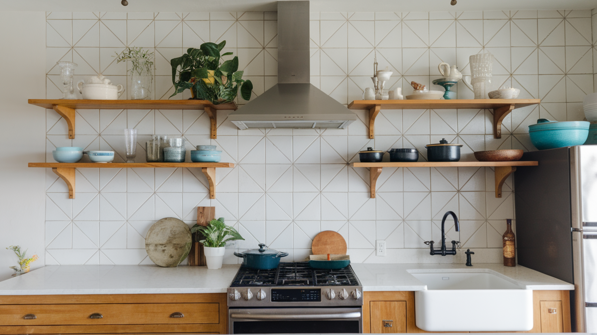 geometric-touches-and-display-storage-for-mid-century-kitchen