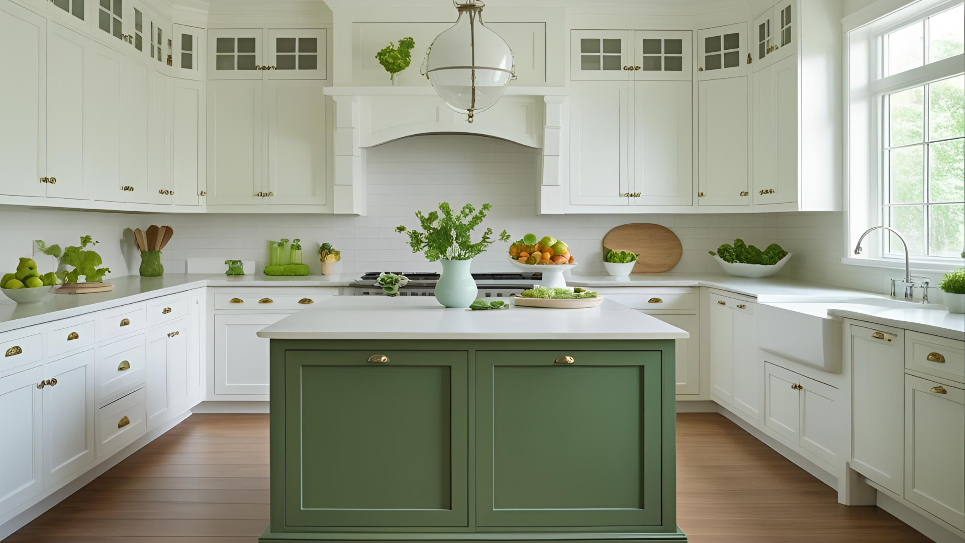 green-island-white-kitchen