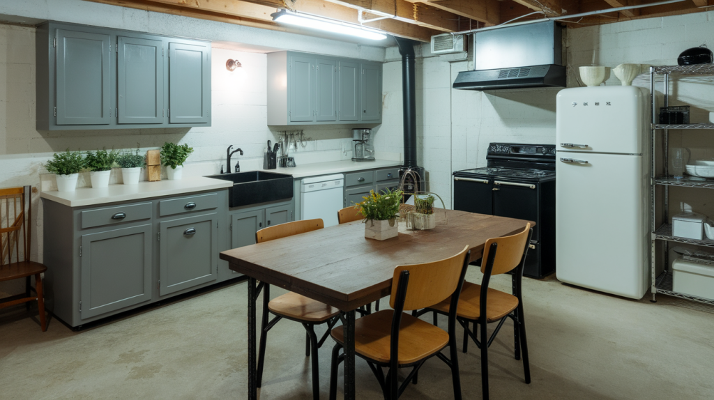 35 Basement Kitchen Ideas: Design and Budget - A House in the Hills