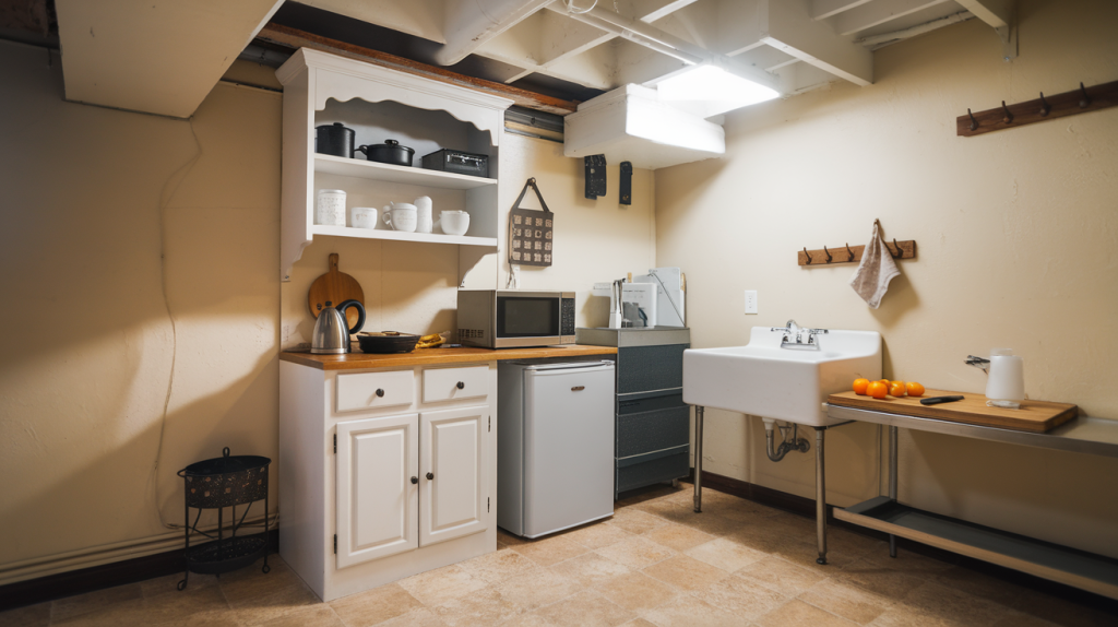 35 Basement Kitchen Ideas: Design and Budget - A House in the Hills