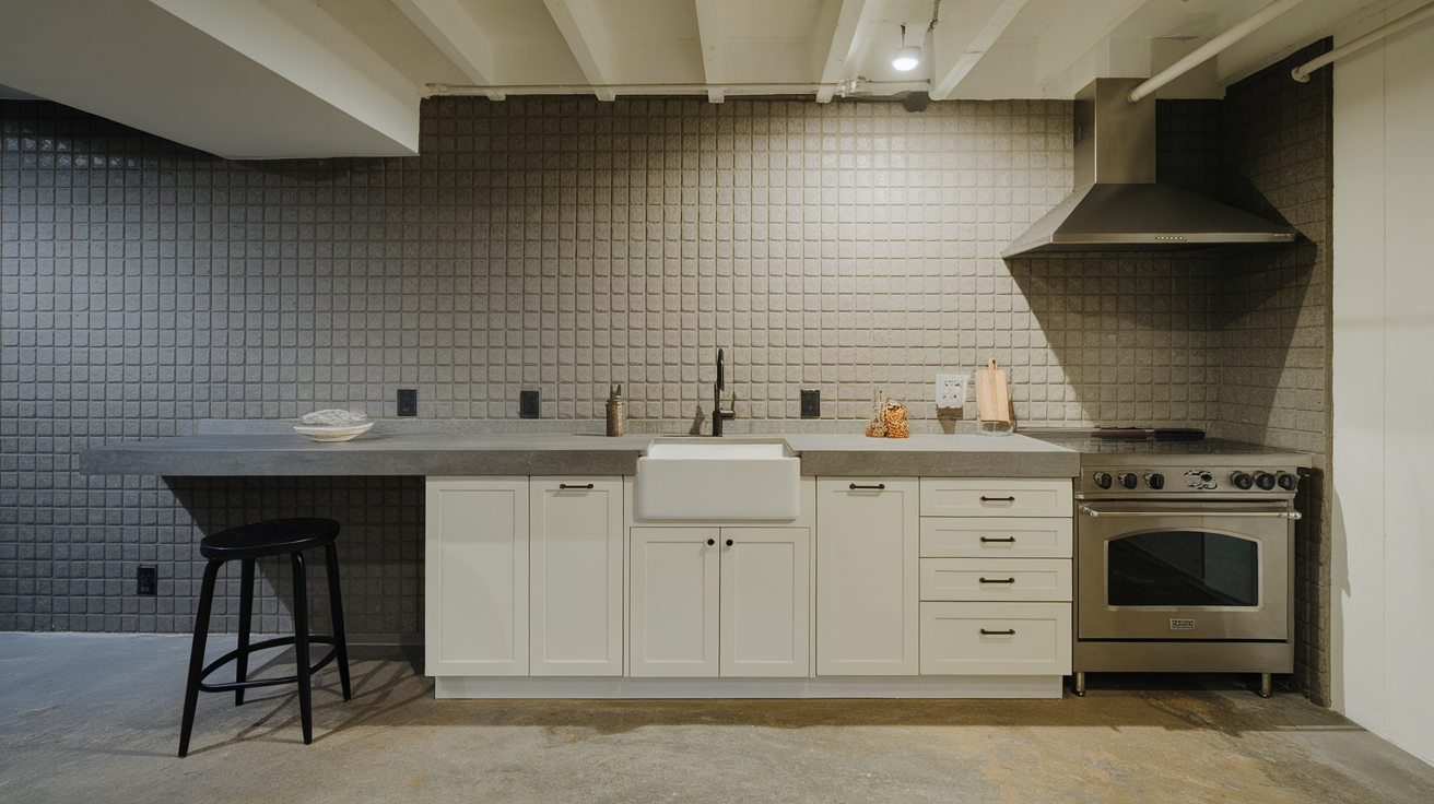 one_wall_basement_kitchen