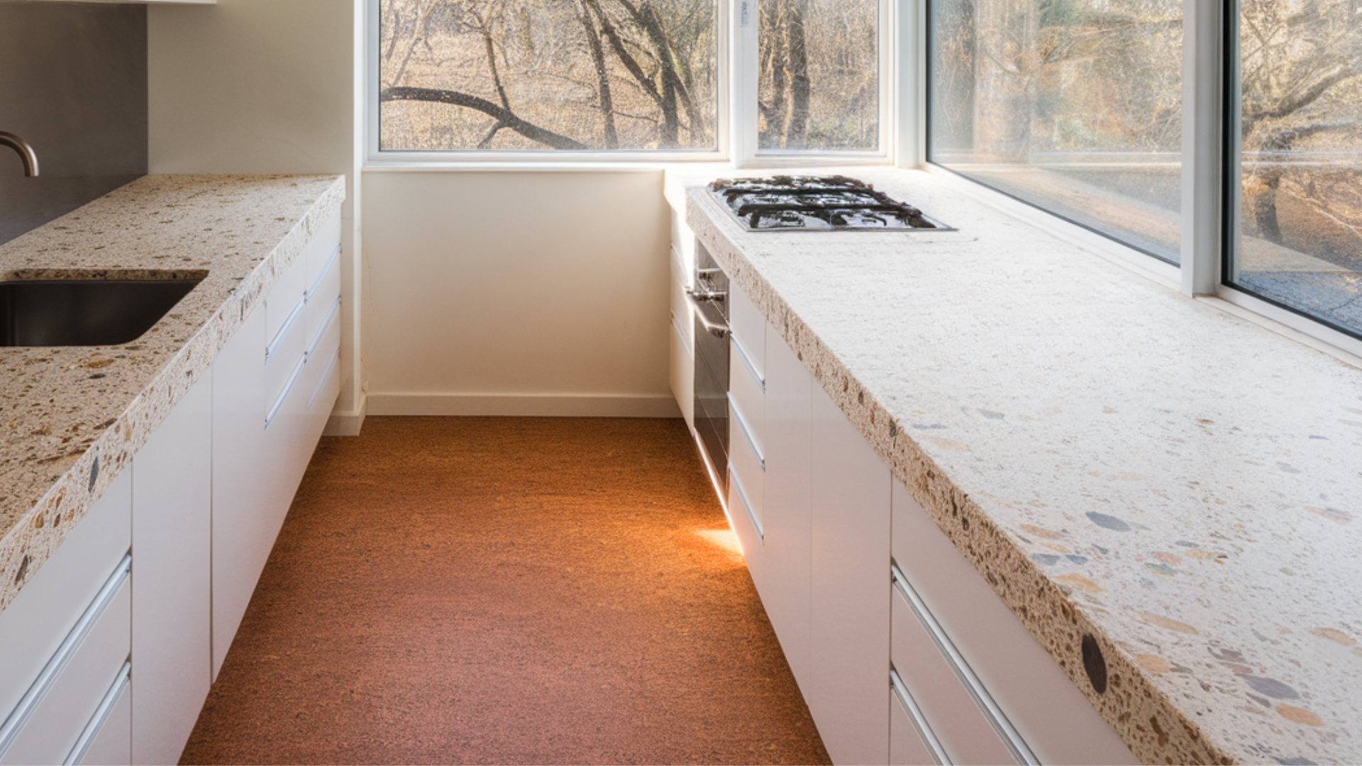 textured-material-for-mid-century-kitchen