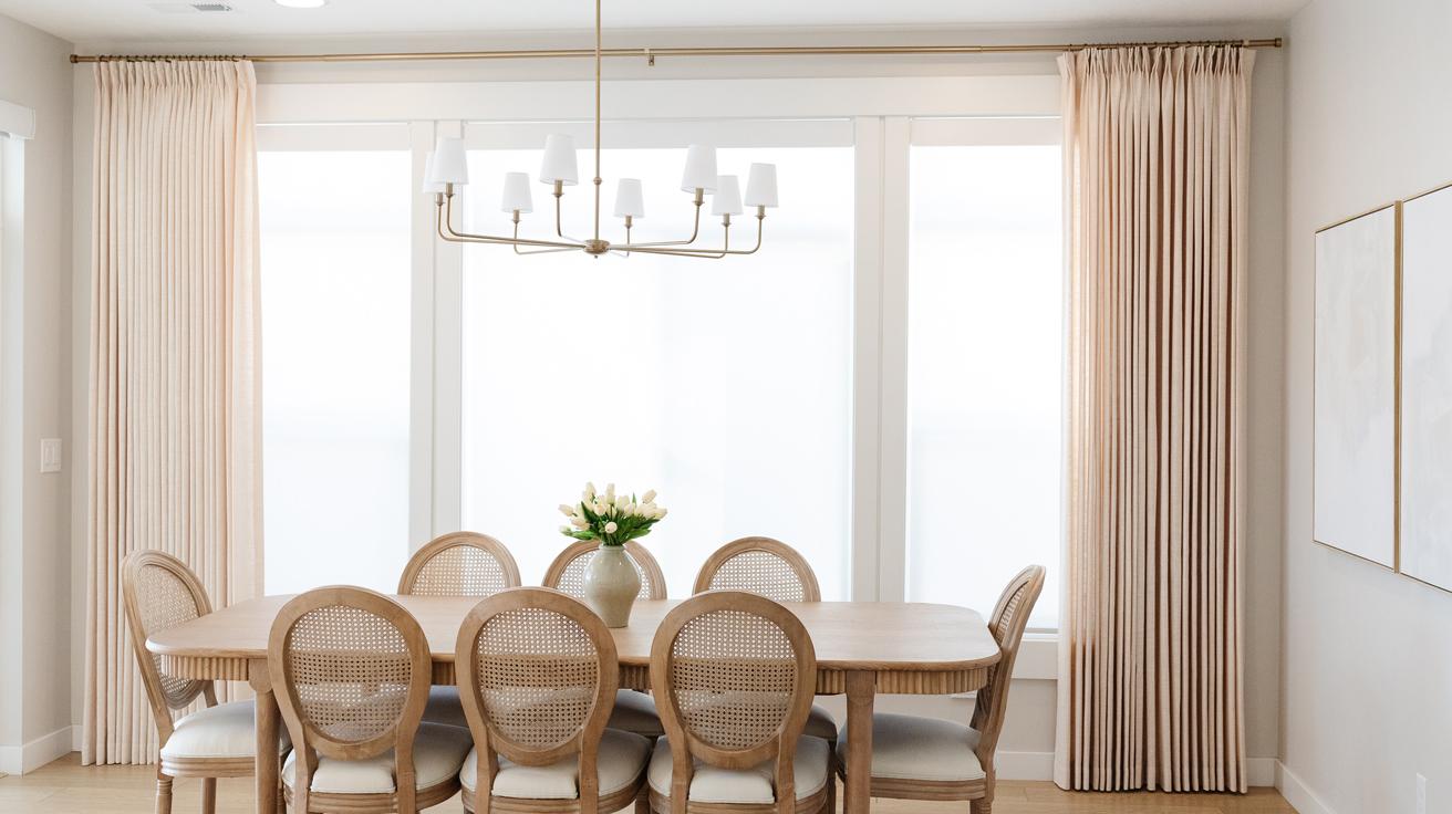 How to Choose Drapes for Dining Room: Expert Tips for Style & Light