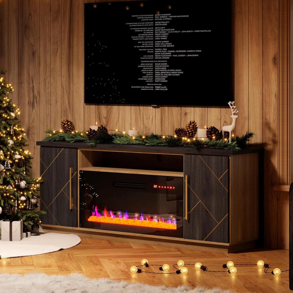 Looking for Eco-Friendly Heat? Consider a Fireplace TV Stand