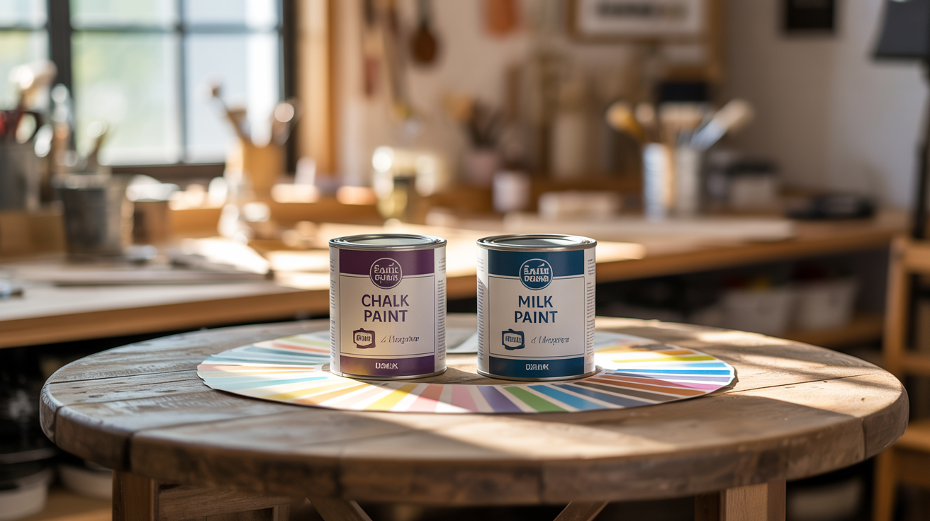 Milk paint vs Chalk paint Better Choice For Furniture