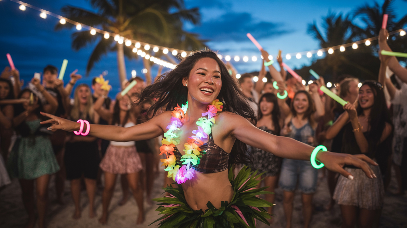 creative hula dance