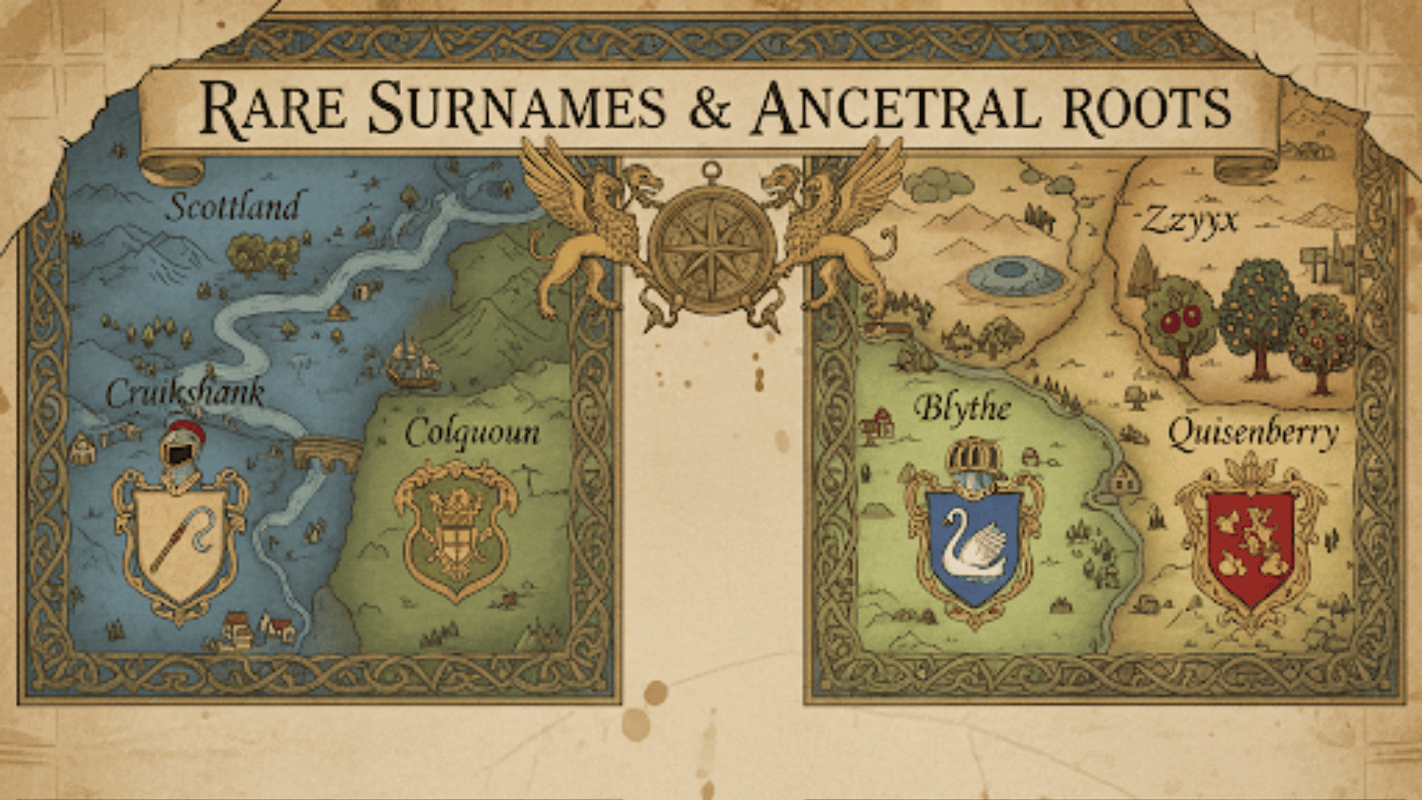 examples of rare last names and their origins