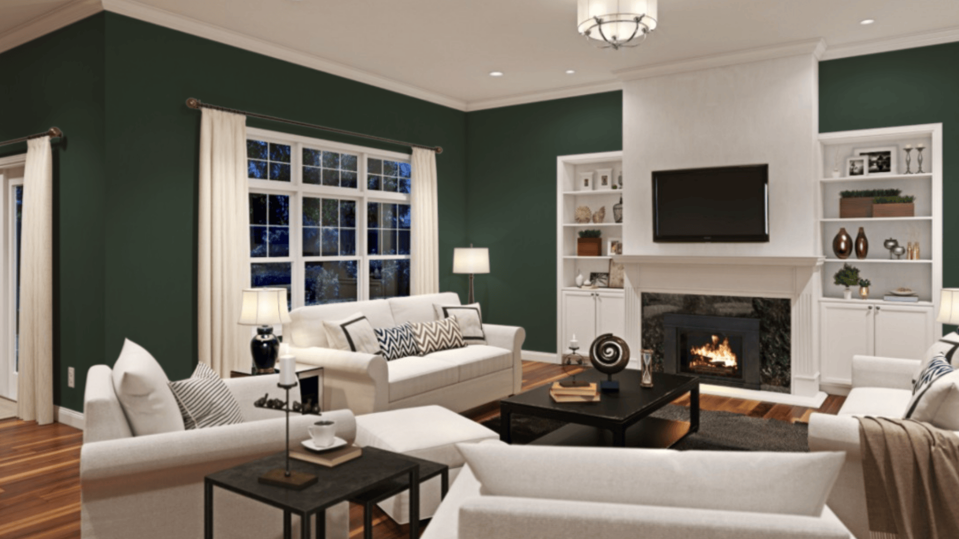 hunter green earth tone