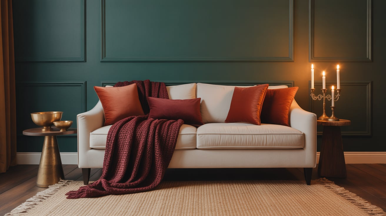 hunter green in seasonal styling