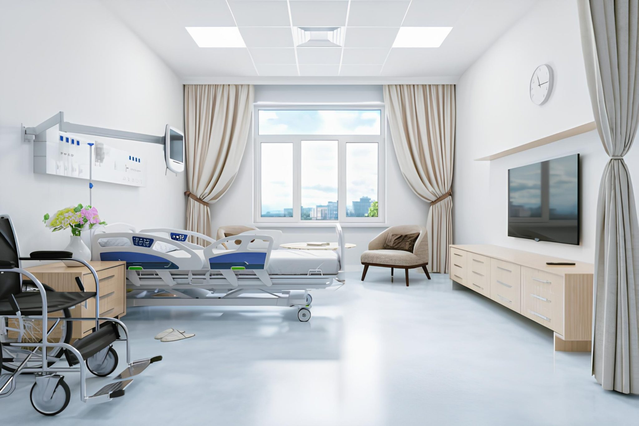 Luxurious Hospital Bed