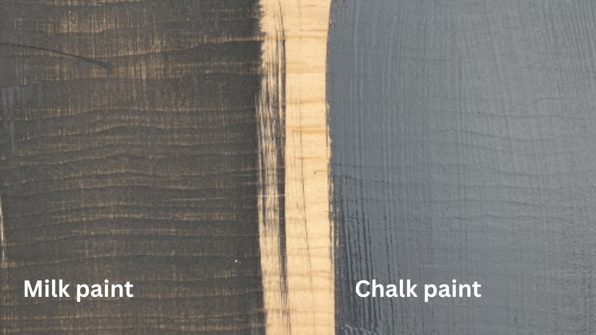 key diiferences milk paint vs chalk paint
