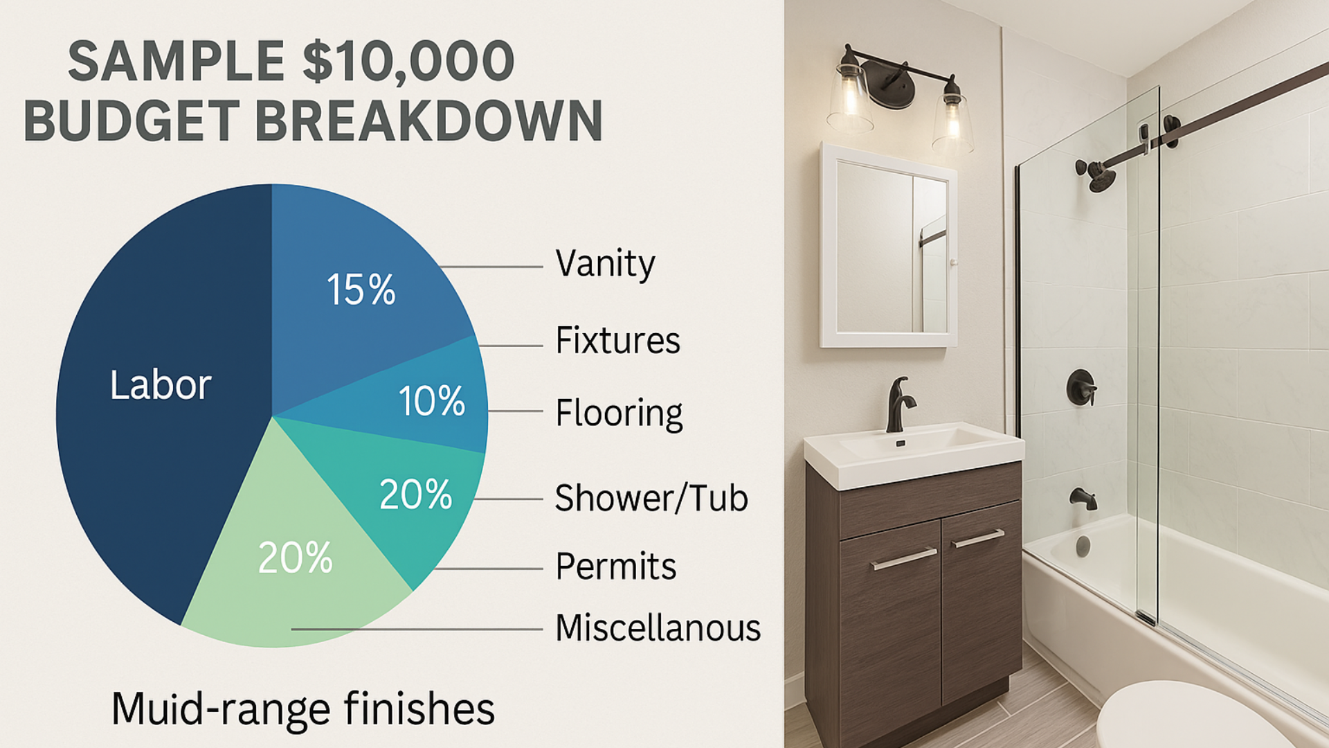 sample budge breakdown